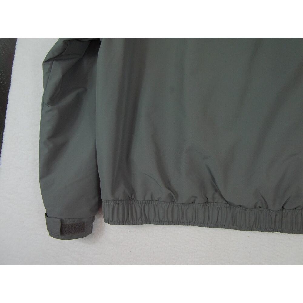 Magellan‎ Jacket Hood Softshell Zip Front Pockets Fleece Lined Gray Size Large - Picture 12 of 16